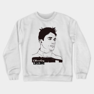 Charles Leclerc Minimalist T-shirt, Sweatshirt, Leclerc Shirt, Gift for F1 lovers Crewneck Sweatshirt